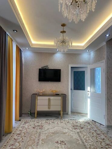 сдается комната кок жар: 3 бөлмө, 64 кв. м, Элитка, 2 кабат, Евроремонт