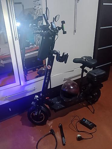 Elektrikli samokatlar: Elektrik skuter – FaSTer RS7 - Güclü elektrikli skuter, iri təkərlər — 15
