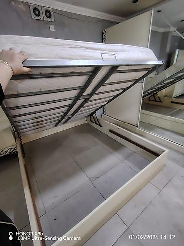 Yataq otağı dəstləri: İkinəfərlik çarpayı, Dolab, Türkiyə, İşlənmiş — 3