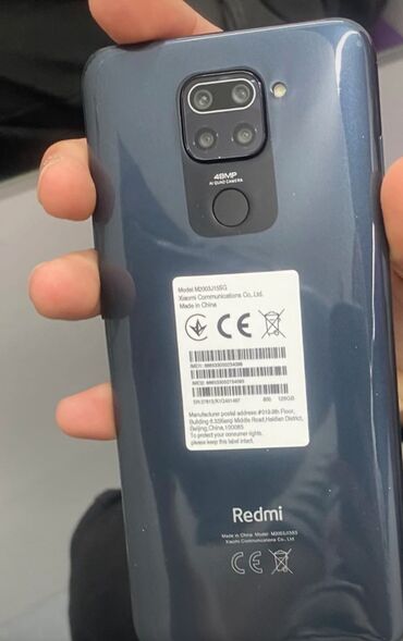 Redmi: Redmi, Redmi Note 9S, Новый, 128 ГБ, цвет - Голубой, 2 SIM