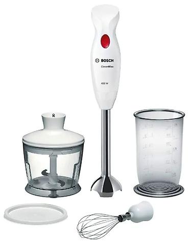 bosch mikser: №: 1512 Məhsulun adı: Blender Bosch CleverMixx MSM24500, 0.6 l, ağ — 1