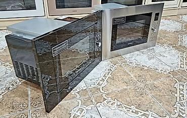 Mikrodalğalı sobalar: Mikrodalğalı soba Silver, Quraşdırılan, Mikrodalğalar ilə, rəng - Boz, Yeni — 12