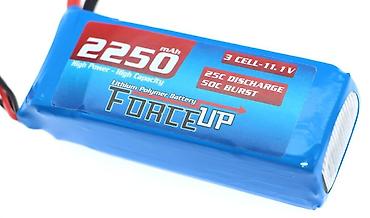 Автозапчасти: 11.1V Li-Po Batareya 2250mAh – FORCEUP Multikopter, helikopter, RC — 2