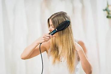 Električne četke za kosu: Električna četka za ispravljanje kose – keramička, sa digitalnim — 6