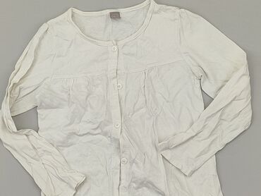 koszula z tiulowymi rękawami: Shirt 4-5 years, condition - Fair, pattern - Monochromatic, color - Beige