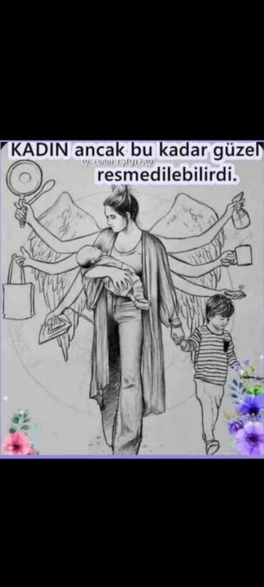 resotka sekilleri: Məhsul: Poster/tablolar üçün sənət əsəri – “Qadın” illüstrasiyası