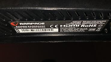 ram: Rampage RA30R200C oyun monitoru - Ekran: 30” ultra-eni, əyri panel - — 6