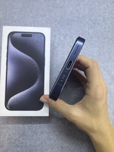 Apple iPhone: Apple iPhone iPhone 15 Pro, 512 GB, Blue Titanium, Otisak prsta, Face ID — 2