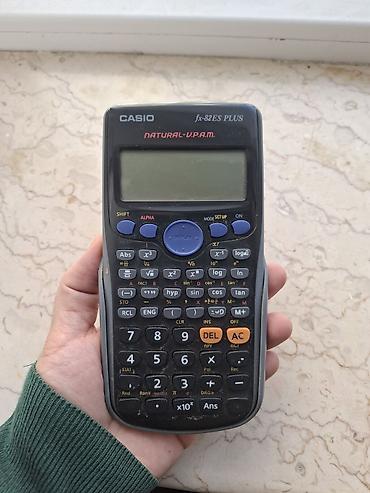 kalkulyator: Batareyasi islemir deyismek lazimdi.CASIO fx-82ES PLUS elmi — 1
