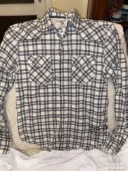 Košulje: Košulja Na duge rukave, L (EU 52), M (EU 50), Guess, bоја - Šareno, Pamuk — 11