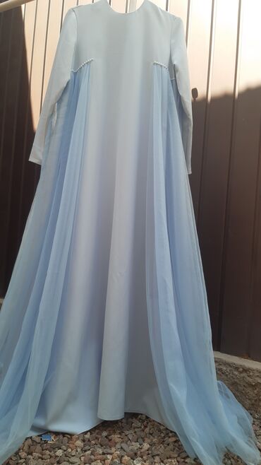 голубое платье: Акция! Платье на никах, свадьбу _необыкновенное, очень красивое для