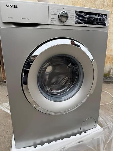 Məişət texnikası: Paltaryuyan maşın Vestel, 6 kq, Yeni, Avtomat, Qurutmasız, Kredit yoxdur, Pulsuz çatdırılma — 1