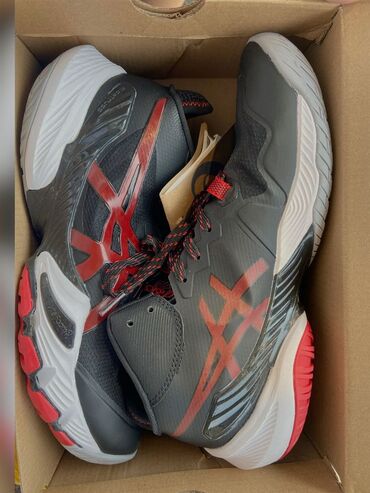 Кроссовки и спортивная обувь: Мужские кроссовки, 38.5, Asics, Б/у, цвет - Черный, Самовывоз