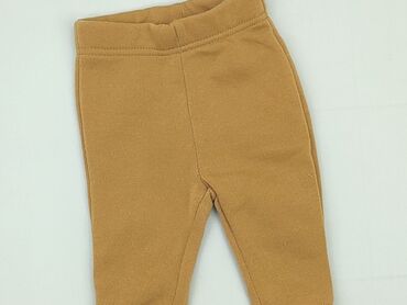 czarne szerokie spodnie z dziurami: Baby material trousers, 3-6 months, 62-68 cm, So cute, condition - Good