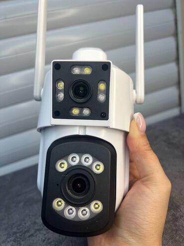 Видеонаблюдение: #Видеонаблюдение #Двойная уличная камера #Wi-Fi камера Escam PT210 — 8