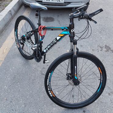 velosiped pedalı: Yeni Şəhər velosipedi Toba, 26", sürətlərin sayı: 21, Ünvandan götürmə, Pulsuz çatdırılma