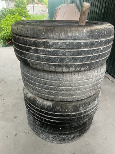 лето резина: Шины 225 / 55 / R 17, Лето, Б/у, Комплект, Легковые, Dunlop
