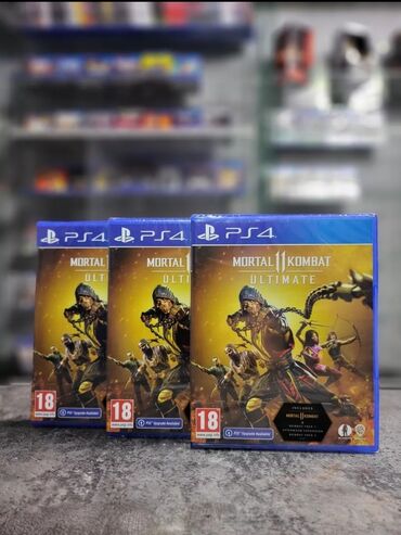 Игры для PlayStation: Новые запечатанные диски В наличии Mortal kombat 11 ultimate На