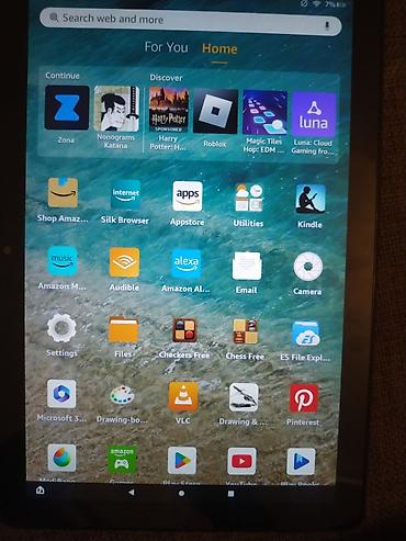 Планшеты: Планшет, Amazon, память 32 ГБ, 10" - 11", Wi-Fi, Б/у, Классический цвет - Черный — 8