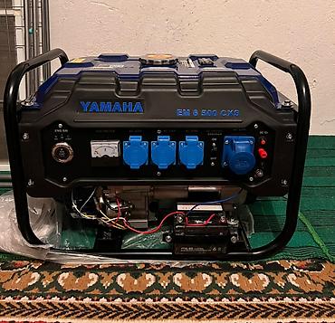 мото болок: Бензиновый генератор Yamaha EM 6500 CXS Основные характеристики: - — 3