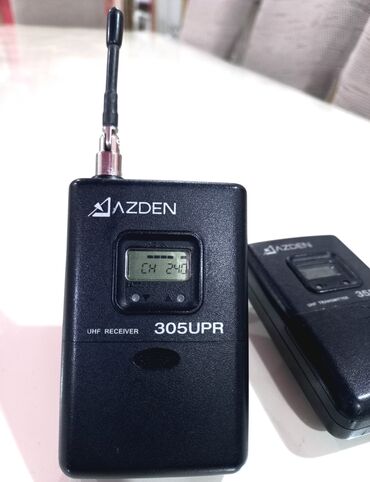 Mikrofonlar: YAPONİYA istehsalı olan ( AZDEN ) YAXA MİKROFONU satılır — 1