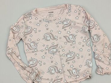 różowa bluzka sinsay: Bluzka, SinSay, 4-5 lat, 104-110 cm, stan - Dobry