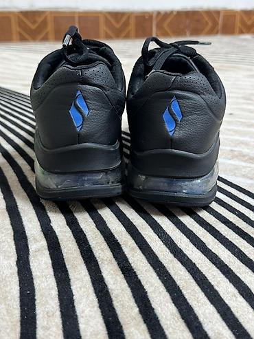 норк бу: Мужские кроссовки, 39.5, Skechers, Б/у, цвет - Черный, Самовывоз, Бесплатная доставка — 4