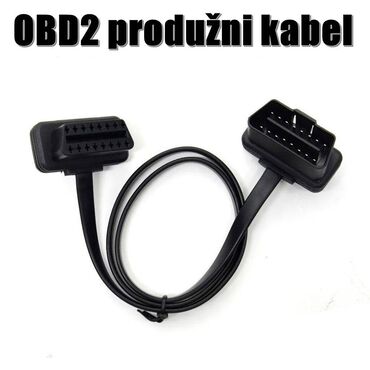 Ostala auto elektronika: OBD2 produžni kabl – 16‑pin, muški na ženski konektor - Namenjen za — 9
