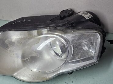 Передние фары: Передняя левая фара Volkswagen 2006 г., Б/у, Оригинал, Германия — 4