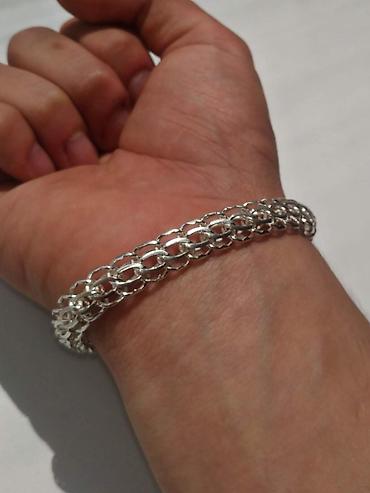 Серебряные цепочки: Серебряный комплект Питон 940 проба Серебряные Цепи и Браслеты — 29