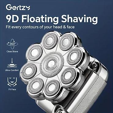 Električni brijači: Multifunkcionalni aparat za brijanje glave ZH-2009 T USB. OPIS — 8