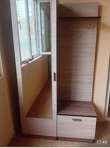 otaq qapi: Dəhliz üçün çoxfunksiyalı qarderob-komod dəsti - Material — 3