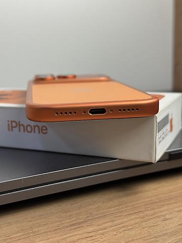 samsung zip: IPhone 17 Pro, Б/у, 512 ГБ, Оранжевый, Защитное стекло, Чехол, Кабель, 91 % — 3