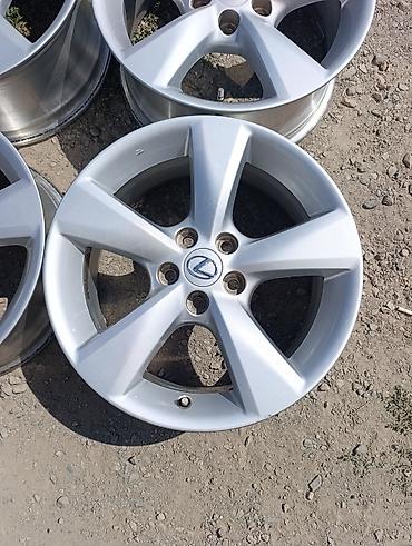 Диски: Литые Диски R 18 Lexus, Комплект, отверстий - 5, Б/у — 6