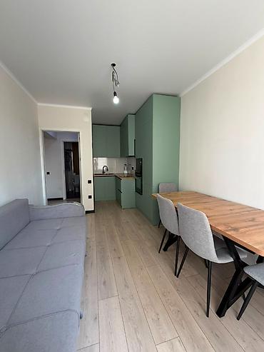 Продажа квартир: 1 комната, 40 м², Кок-Жар мкр Элитка, 9 этаж, Дизайнерский ремонт — 2