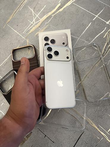 macbook pro 2017 i5: IPhone 17 Pro Max, 256 GB, Gümüşü, Face ID — 1