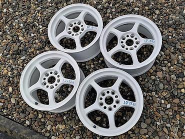 jdm диски: Колеса в сборе 215 / 45 / R 17, Лето, Б/у, Комплект, Легковые, Литые, отверстий - 4 — 7
