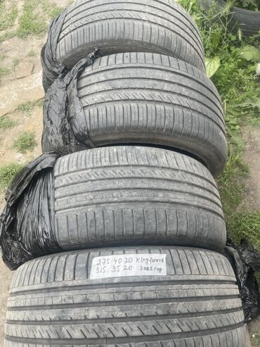 спортивная резина: Шиналар 275 / 40 / R 20, Жай, Колдонулган, Комплект, Жеңил унаалар