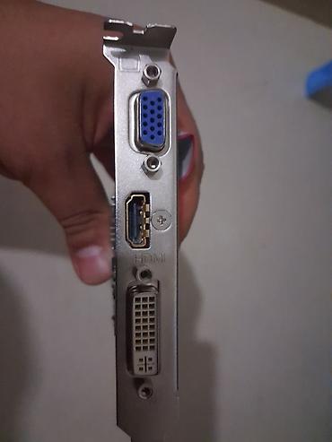 Комплектующие для ПК: Видеокарта для ПК Gigabyte GeForce GT 210, < 4 ГБ, Б/у — 2