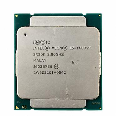 ПК жана ноутбуктар үчүн комплектөөчүлөр: Процессор Intel Xeon E5-1603 v3 (SR20K) - Поколение Haswell-EP, сокет — 1
