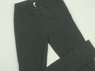 spódnice jeansowe z przetarciami czarne: Leggings, M (EU 38), condition - Good