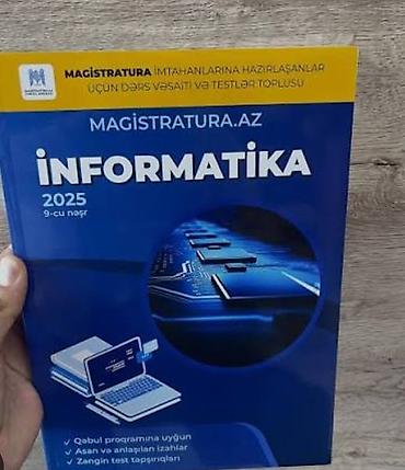 Testlər: Məhsul: MAGISTRATURA.AZ hazırlıq və test topluları – 2025 buraxılışı — 2