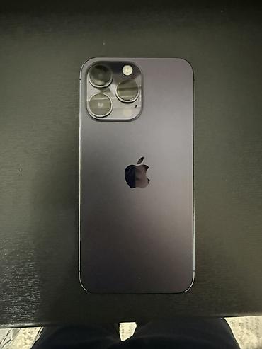 ayfon 14: IPhone 14 Pro Max, Б/у, 256 ГБ, Deep Purple, Защитное стекло, 81 % — 4