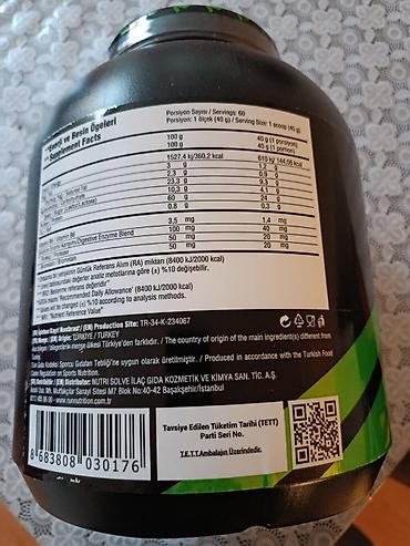 protein satışı: Protein Run Nutrition, Çəki: 2001 - 2500 g, Yeni — 2