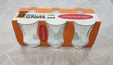 istekan: Armudu stəkanlar, Şüşə, 6 ədədli dəst, 200 ml, Türkiyə — 2
