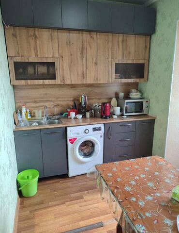 сдаю квартиру рынок аламедин: 1 комната, 34 м², 105 серия, 9 этаж, Косметический ремонт