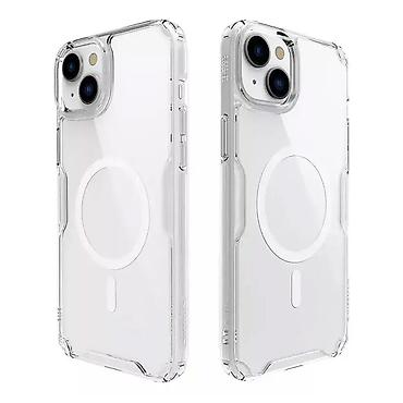 Maske i futrole za telefone: Maska Nillkin Nature Pro Magnetic za iPhone 15 Plus 6.7 transparent — 2