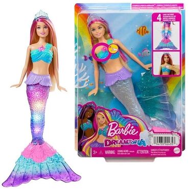 рыба игрушка: Барби Русалка Barbie Dreamtopia Twinkle Lights Mermaid! Эта волшебная