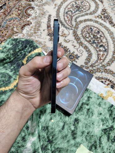 Apple iPhone: IPhone 12 Pro Max, 128 GB, Graphite, Face ID — 11