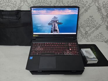 asus nitro 5: Ноутбук, Acer, 32 ГБ ОЗУ, Intel Core i5, 15.6 ", Б/у, Игровой, память NVMe SSD